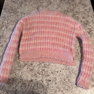 stripped long sleeve sweater